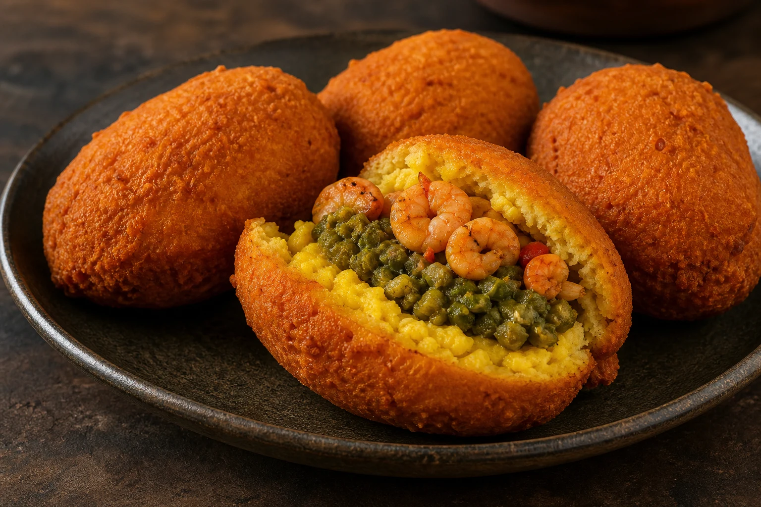 Acarajé — gotowe danie