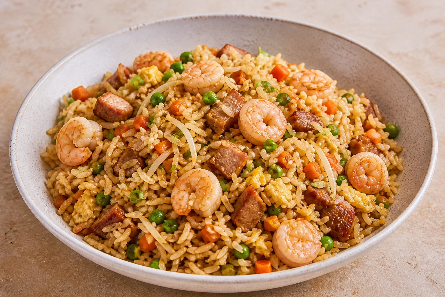 Arroz frito cubano — gotowe danie