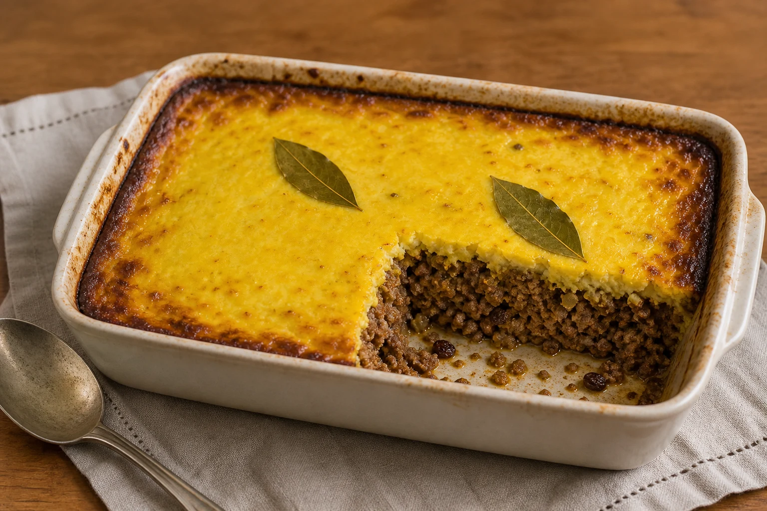 Bobotie — gotowe danie