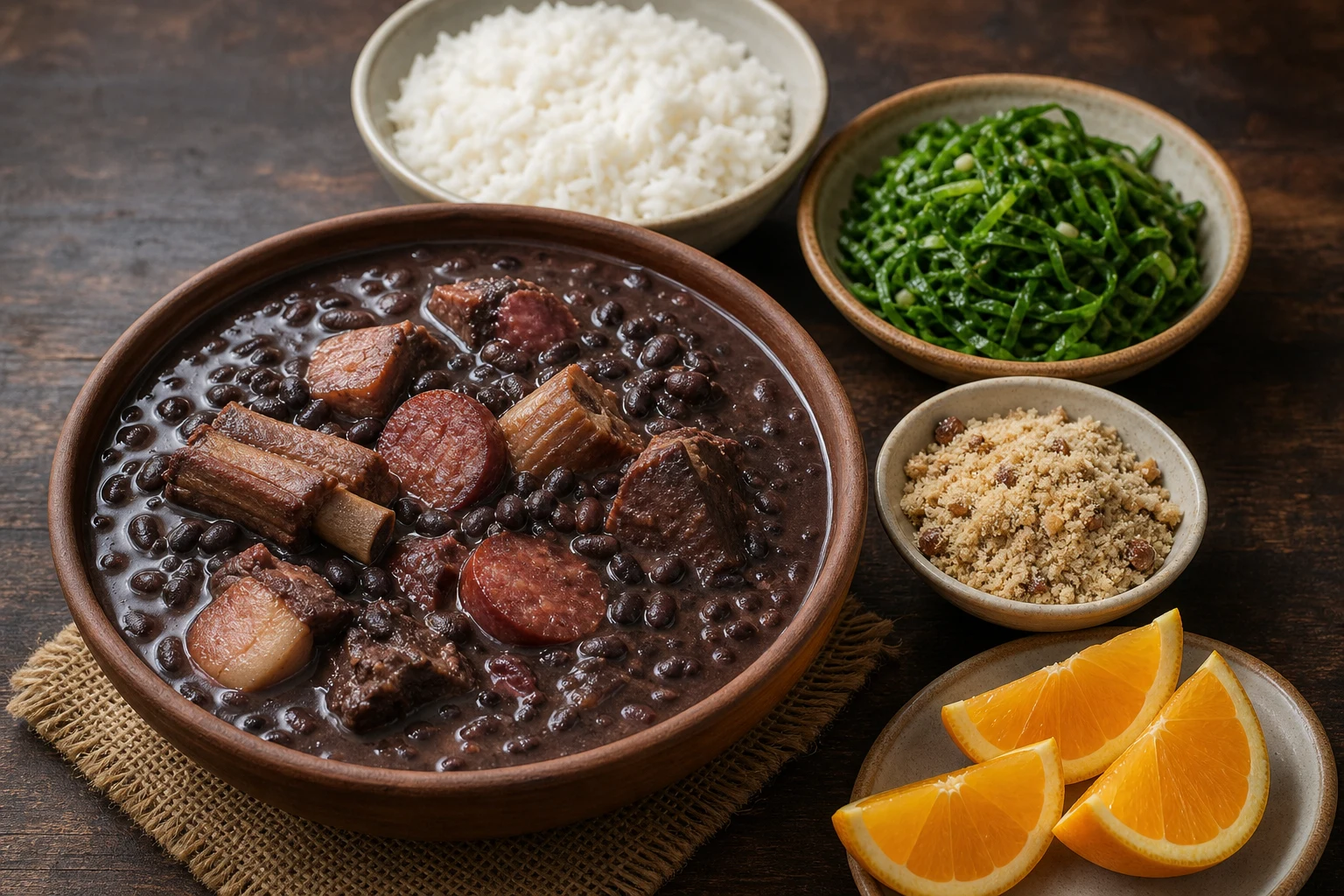 Feijoada completa — gotowe danie
