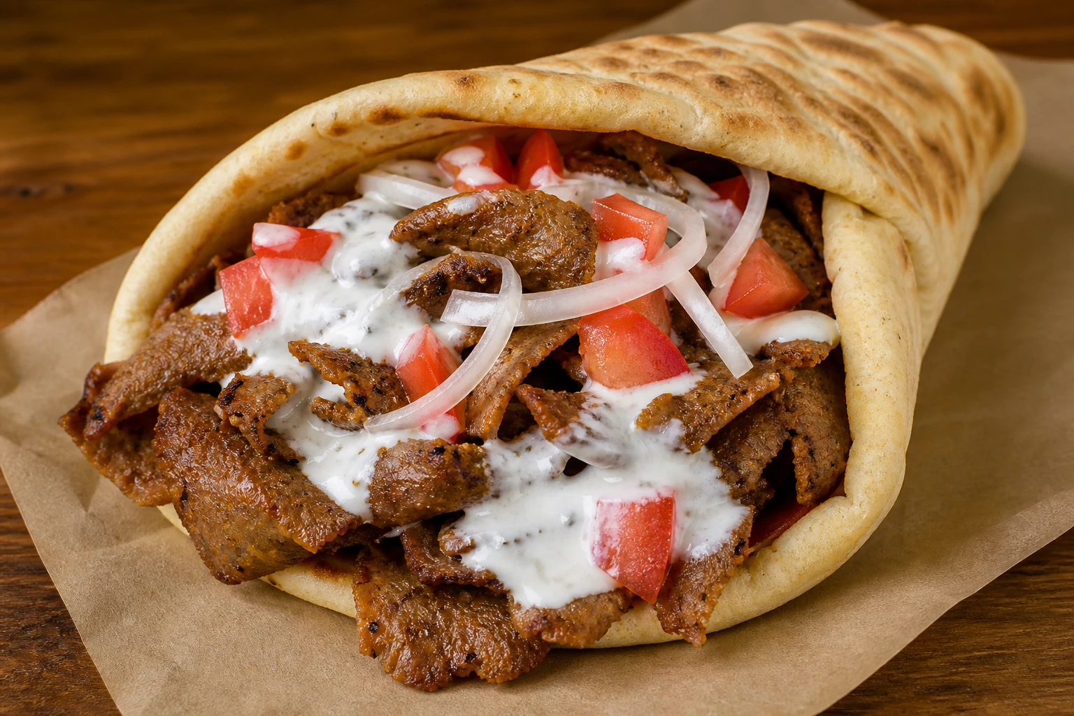 Halifax donair — gotowe danie
