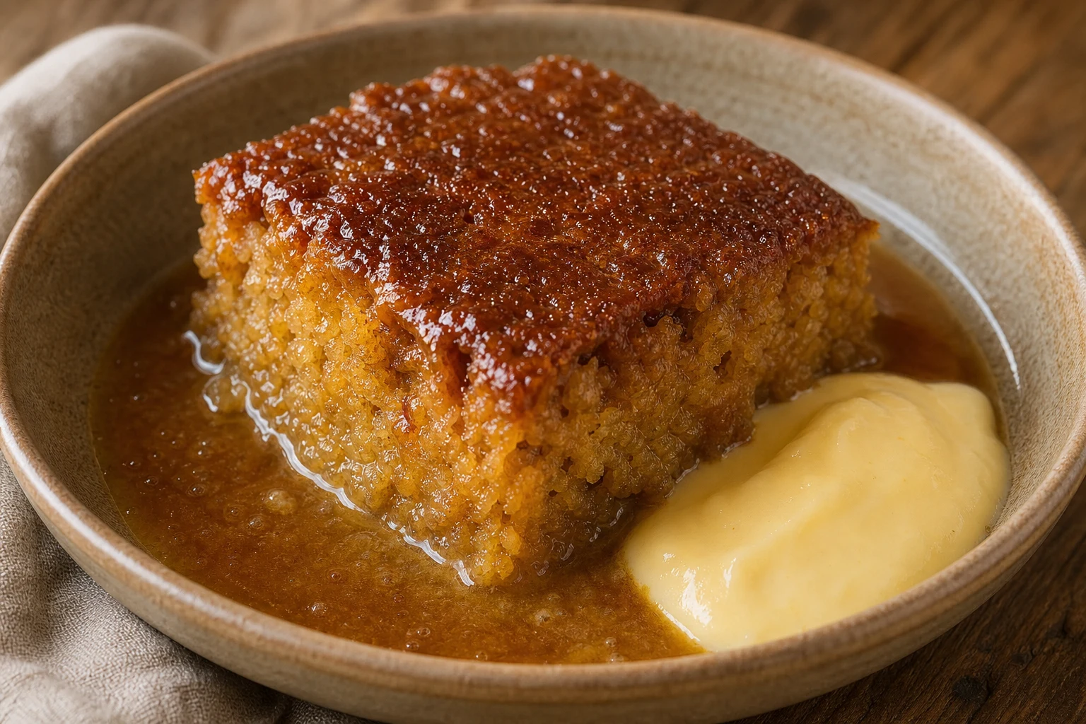 Malva pudding — gotowe danie