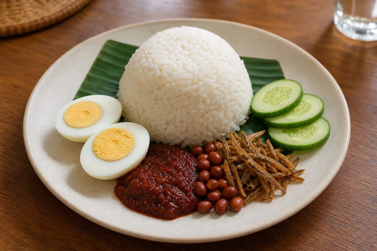 Nasi lemak — gotowe danie