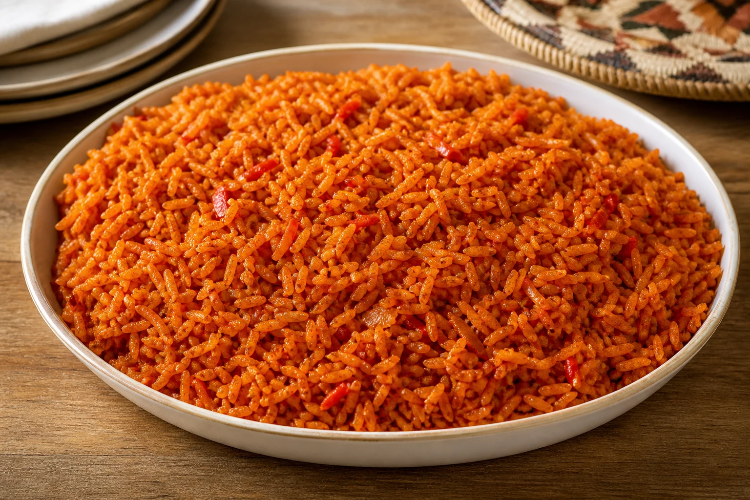 Nigeryjski ryż jollof — gotowe danie