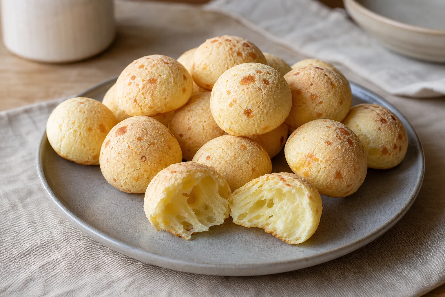 Pão de queijo — gotowe danie