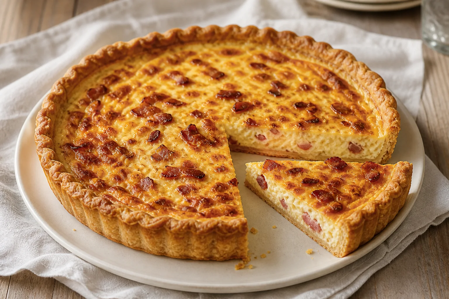 Quiche Lorraine — gotowe danie
