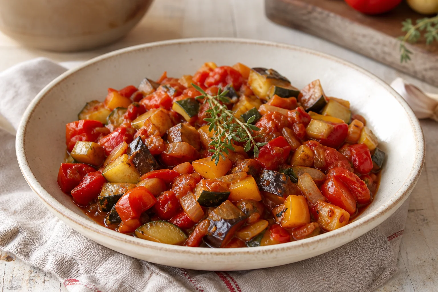 Ratatouille — gotowe danie
