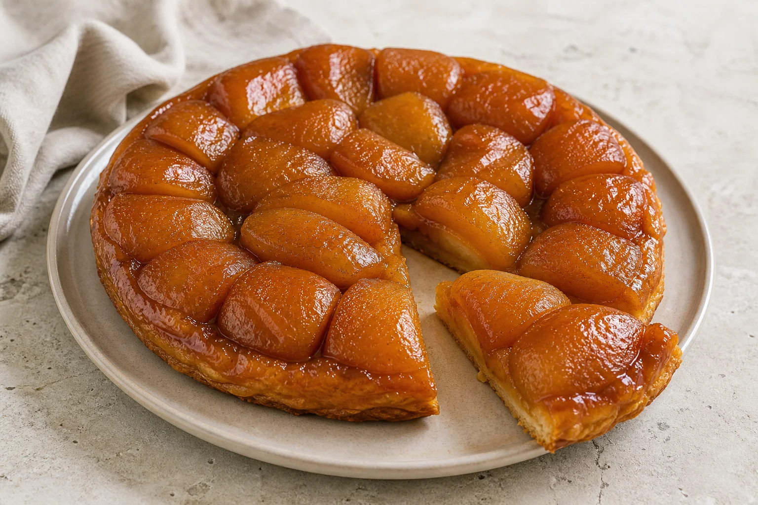 Tarte Tatin — gotowe danie
